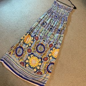 Strapless Maxi Dress